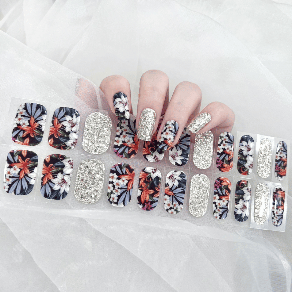 No. 100 Floral Sparkle